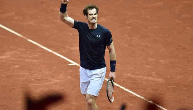 Murray the Hero at Britain Wins Davis Cup