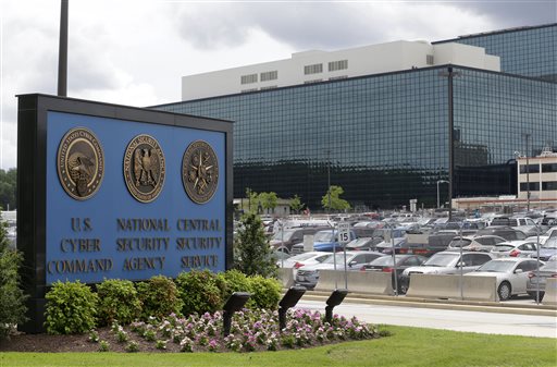 The NSA Headquarters in Fort Meade Maryland