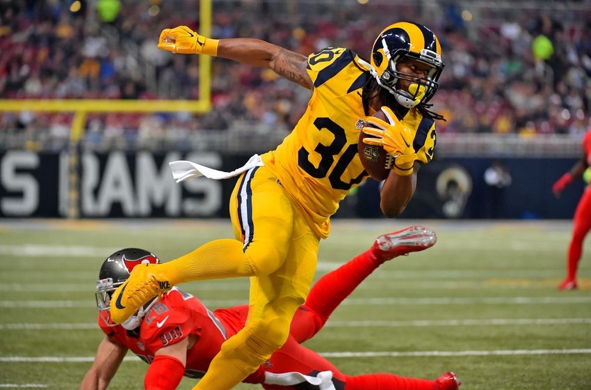 Todd Gurley Becomes First St. Louis Rams RB to Run for 1,000 Yards Since 2012