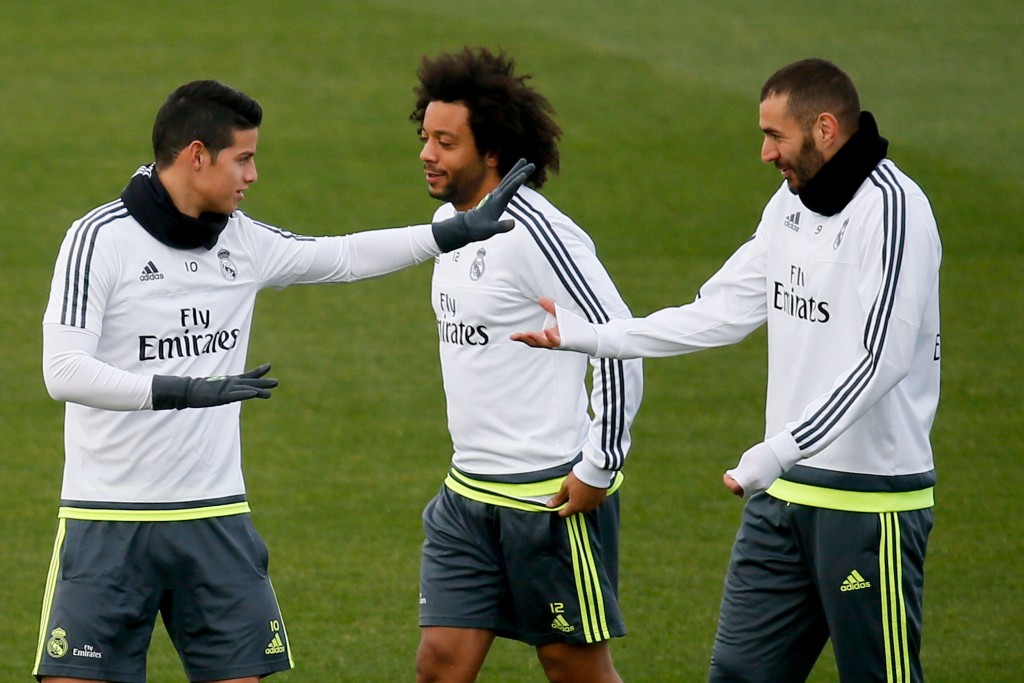 REAL MADRID TRAINING SESSION