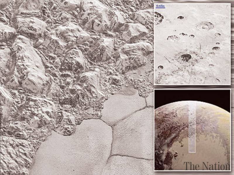 NASA releases close-up images of Pluto