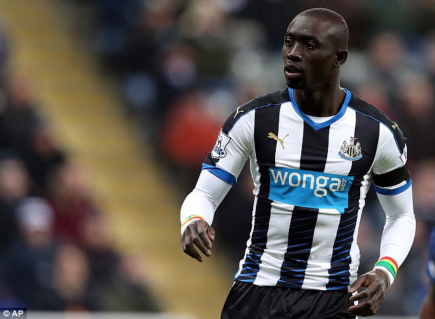 Newcastle striker Papiss Cisse is a major doubt for the Boxing Day clash with Everton