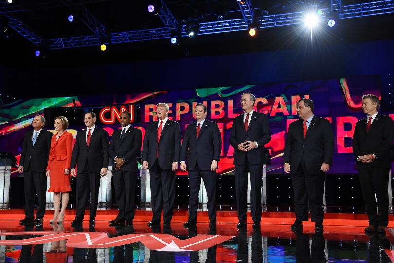 LAS VEGAS, Nev. — The 5th GOP Presidential Debate is happening in Las Vegas