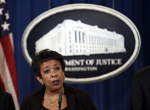 Attorney General Loretta Lynch speaks during a news conference at the Justice Department in Washington Monday Dec. 7 2015. Lynch announced a federal civil rights investigation of the Chicago police department