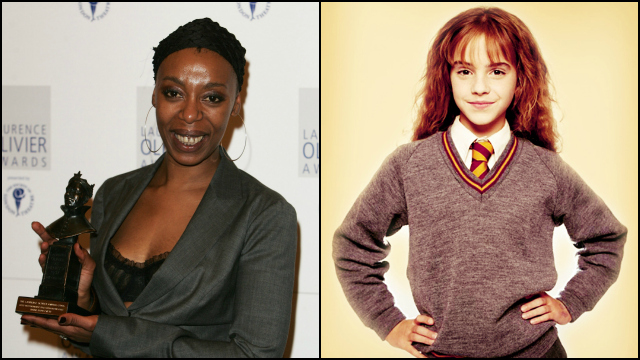 Noma Dumezweni and Emma Watson