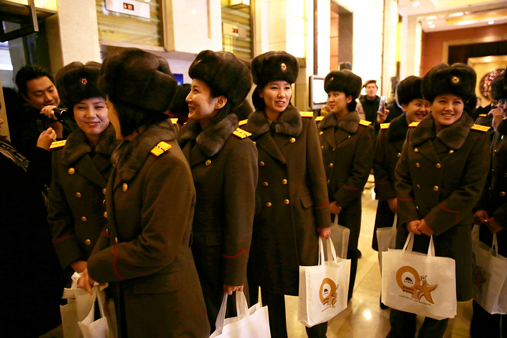 North Korean girl group Moranbong