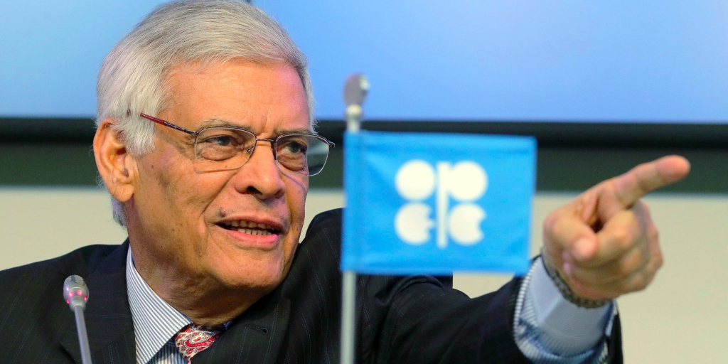 OPEC's Secretary General Abdalla Salem El Badri of Libya