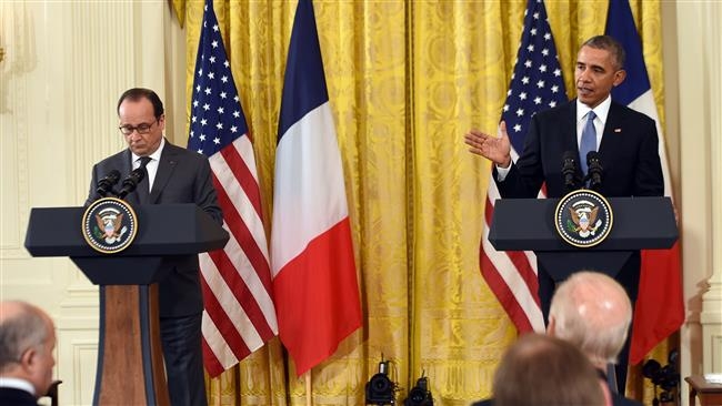 Obama, Hollande pledge solidarity against ISIS