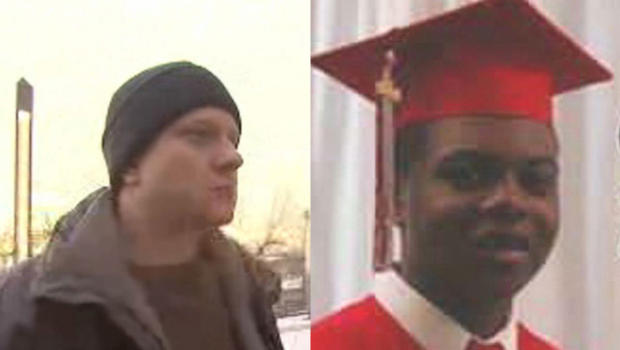 Officer Jason Van Dyke left and Laquan McDonald right