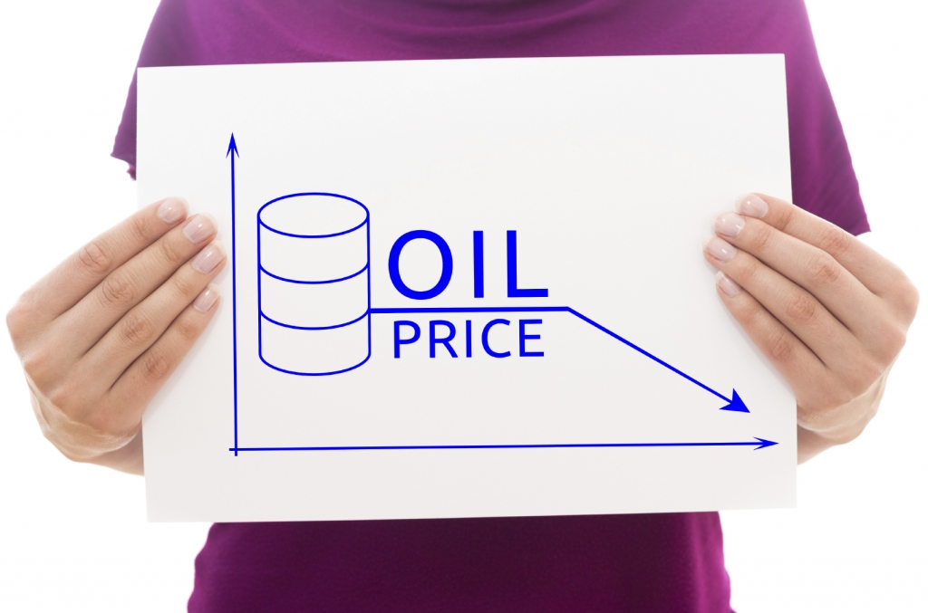 Oil price collapse graph