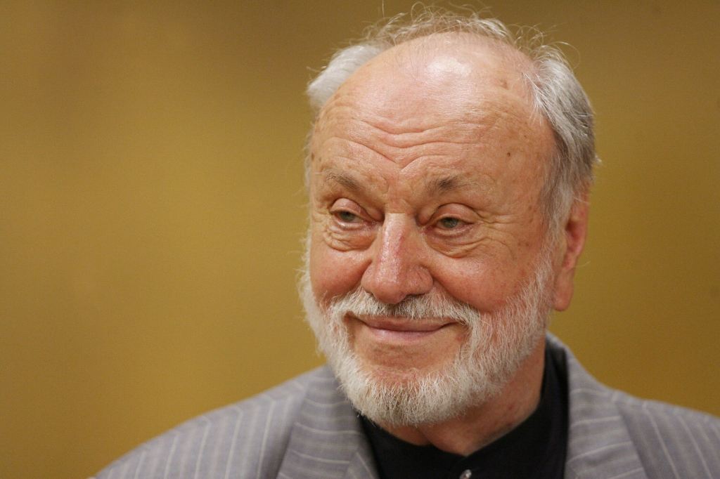 Leipzig GERMANY German conductor Kurt Masur gives a press conference 13 June 2007 at the Leipzig Gewandhaus Orchestra in Leipzig eastern Germany. Masur born 18 July 1957 will celebrate his 80th birthday with a gala-concert at the Gewandhaus on Saturd