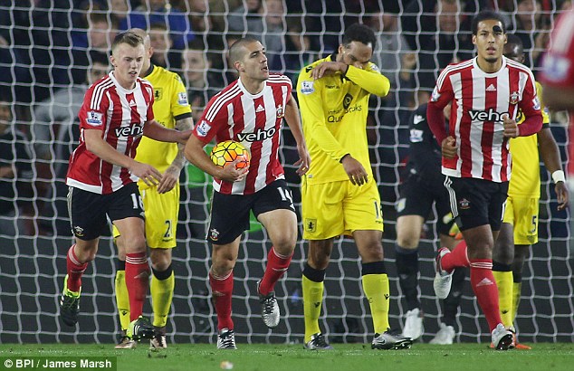 Oriol Romeu canceled out Joleon Lescott's opener as Southampton drew 1-1 with Aston Villa on Saturday