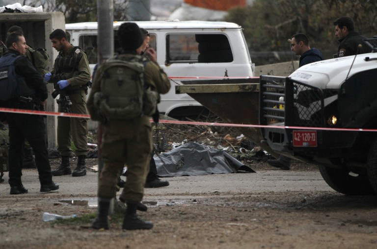 Police: Palestinian dead after ramming Israelis, wounding 9