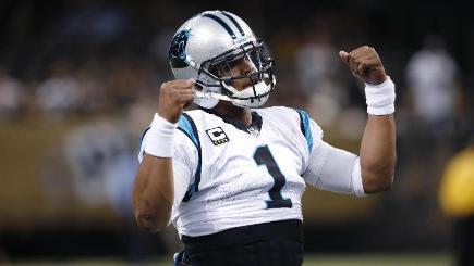 Cam Newton and the Carolina Panthers clinched the NFC South title on Sunday