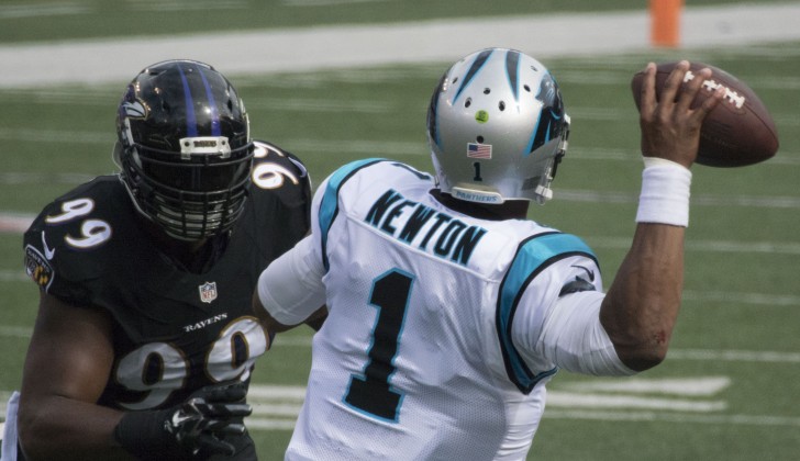 NFL News Cam Newton Keeps Panthers Perfect With 41-38 Win Over Saints