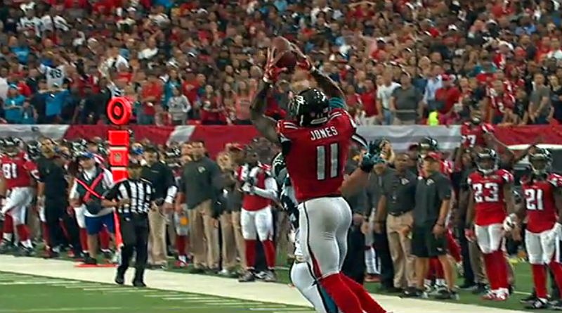 NFL Highlights Falcons v Panthers Julio Jones