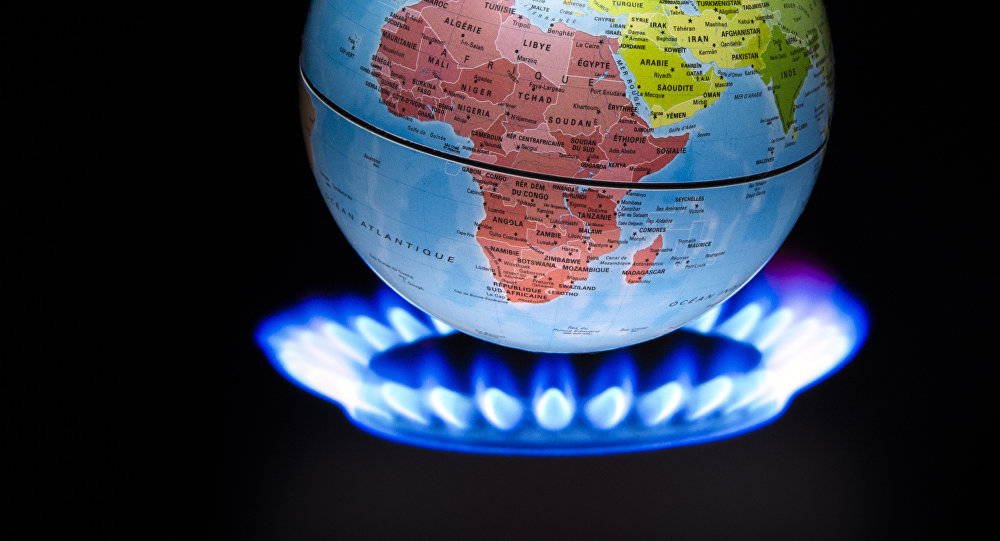 4 2015 shows a small globe above a fire to illustrate global warming