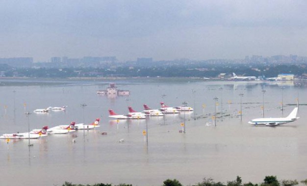 Chennai airport Tech flights resume Commercial ops on hold