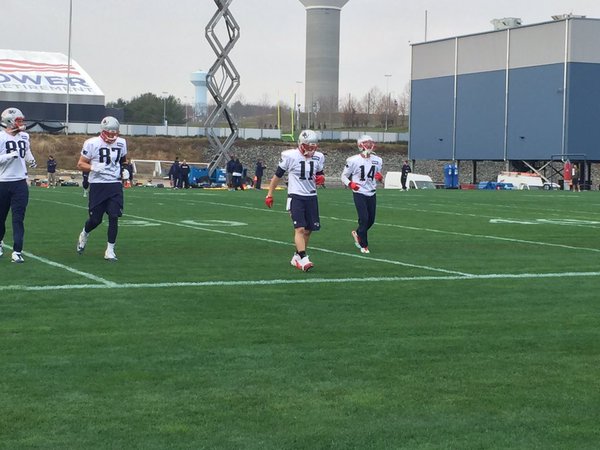 Patriots Wide Receiver Julian Edelman Returned To Patriots Practice On Friday