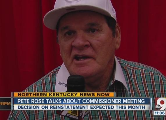 Pete Rose Meeting with Manfred Was'Cordial