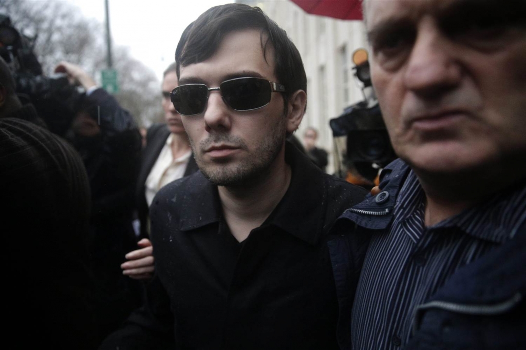 Image Martin Shkreli charged with defrauding investors