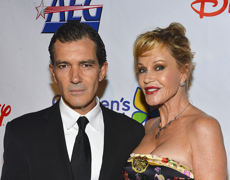 Antonio Banderas and Actress Melanie Griffith attend the Children's Hospital Los Angeles Gala Noche de Ninos at L.A. Live Event Deck