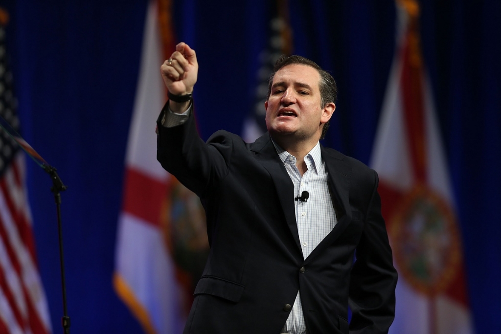 Ted Cruz- Republican Candidates Speak At Sunshine Summit In Orlando