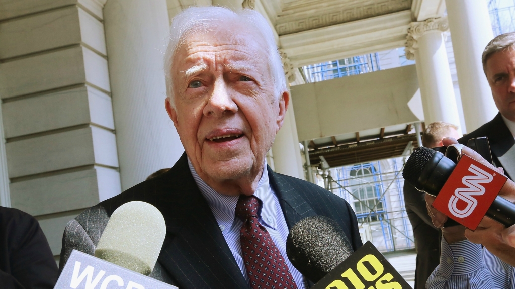 Former President Jimmy Carter says his cancer is now gone