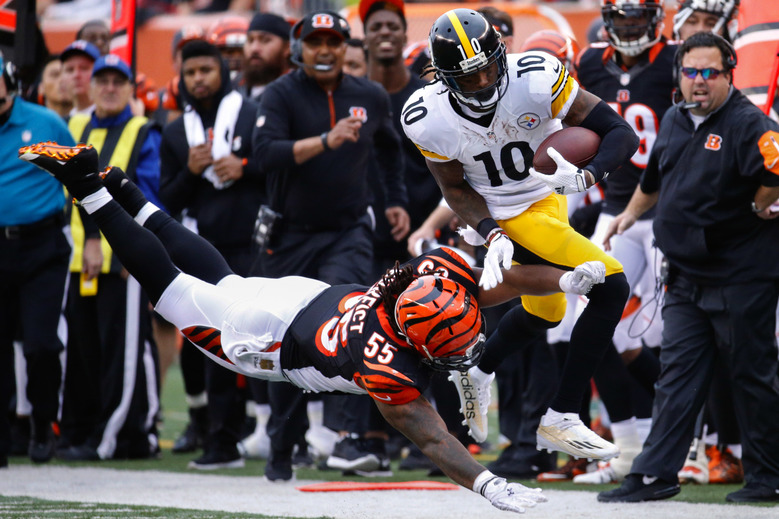 Steelers rough up Bengals, Dalton