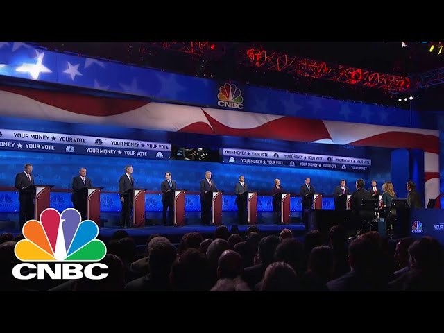 The October 2015 Republican debate on CNBC