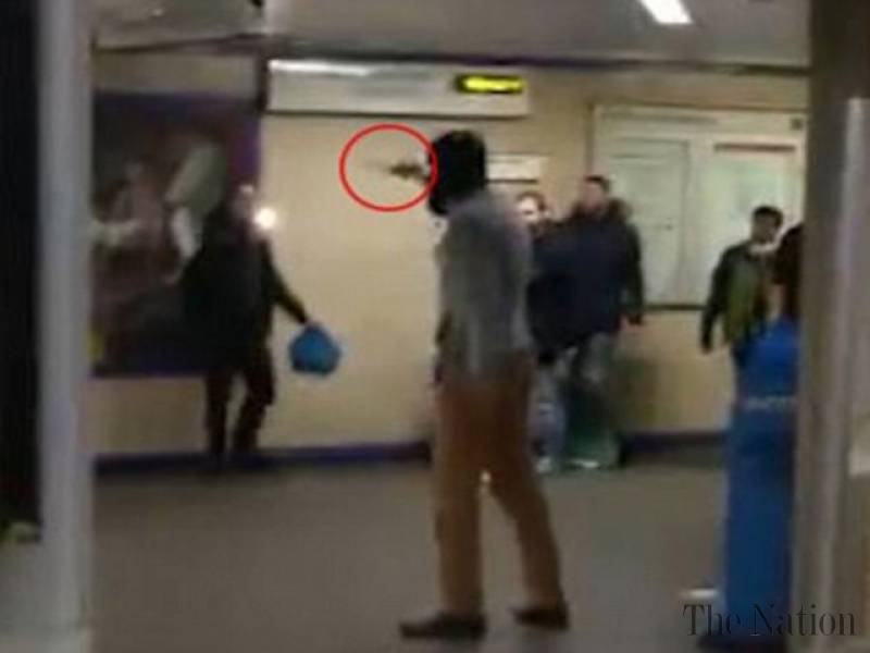 VIDEO: 'Terrorist' machete attack in Leytonstone Tube station