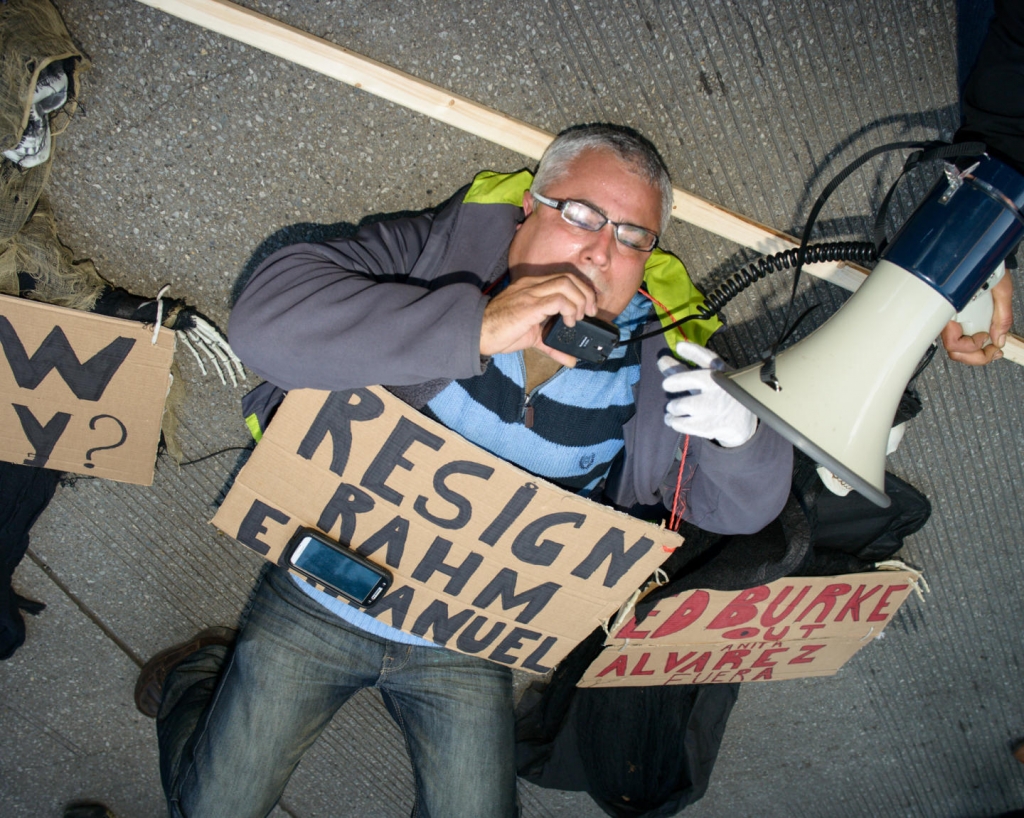 What Chicago's #ResignRahm Protests Really Looked Like