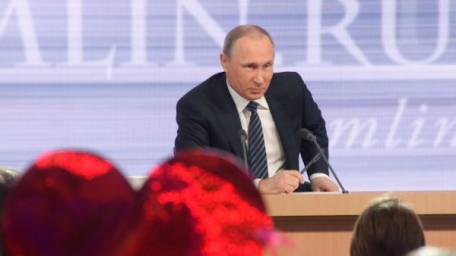 Russia's Putin holds end of year news conference