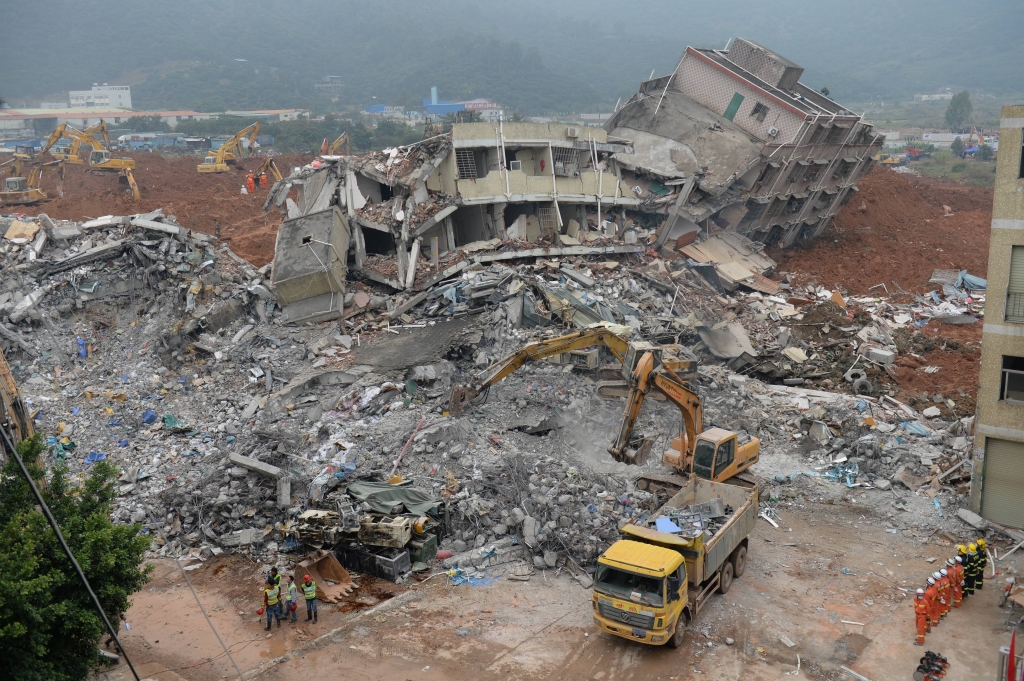 First body found in China landslide as hopes fade