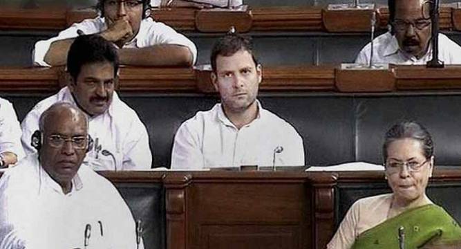 Vendetta politics Parliament sees chaos Rahul says has faith in legal system