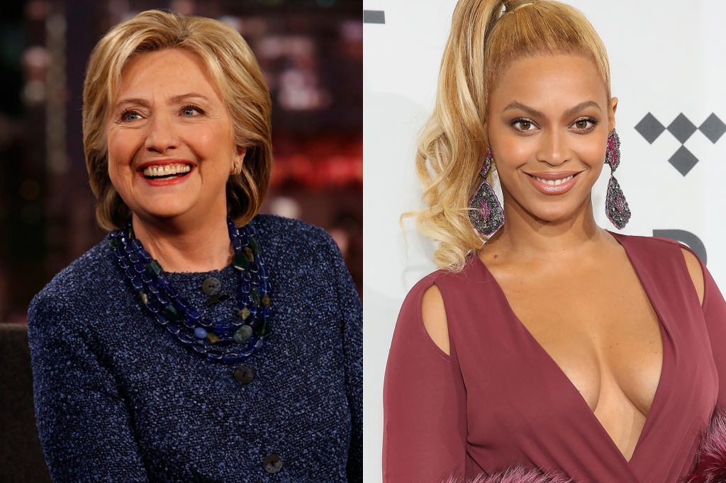 Hillary Clinton and Beyonc