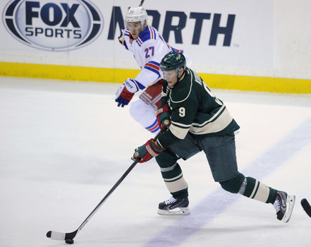 Mikko Koivu scored two goals and added an assist in the Minnesota Wild's 5-2 victory over the New York Rangers Thursday at the Xcel Energy Center