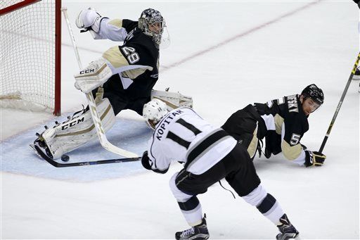 Gaborik's SO goal lifts Kings to 3-2 win over Penguins