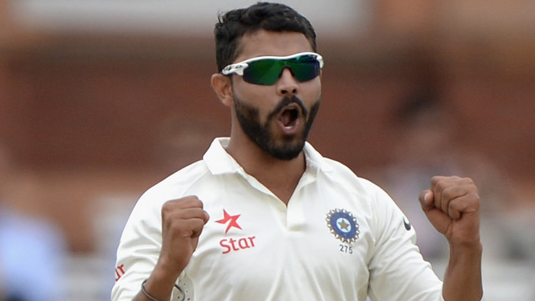 Ravindra Jadeja took a fourth Test five-wicket haul on day two