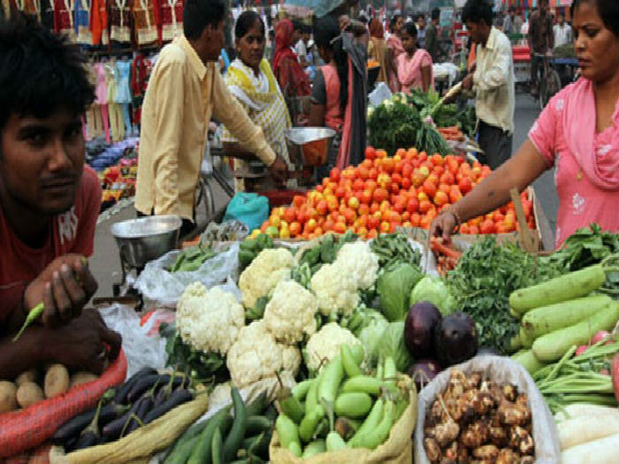 Wholesale price inflation remains negative for 13 months in a row; food inflation rises