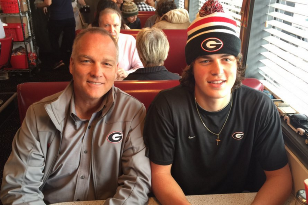 Mark Richt and Jacob Eason November Jacob Eason