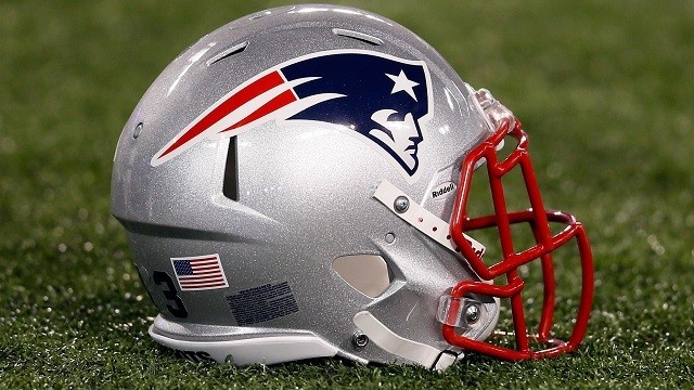 New England Patriots helmet