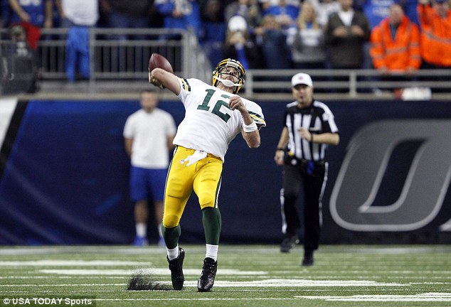 Rodgers then produced the giant Hail Mary pass with the final play of the game to complete a turn-around