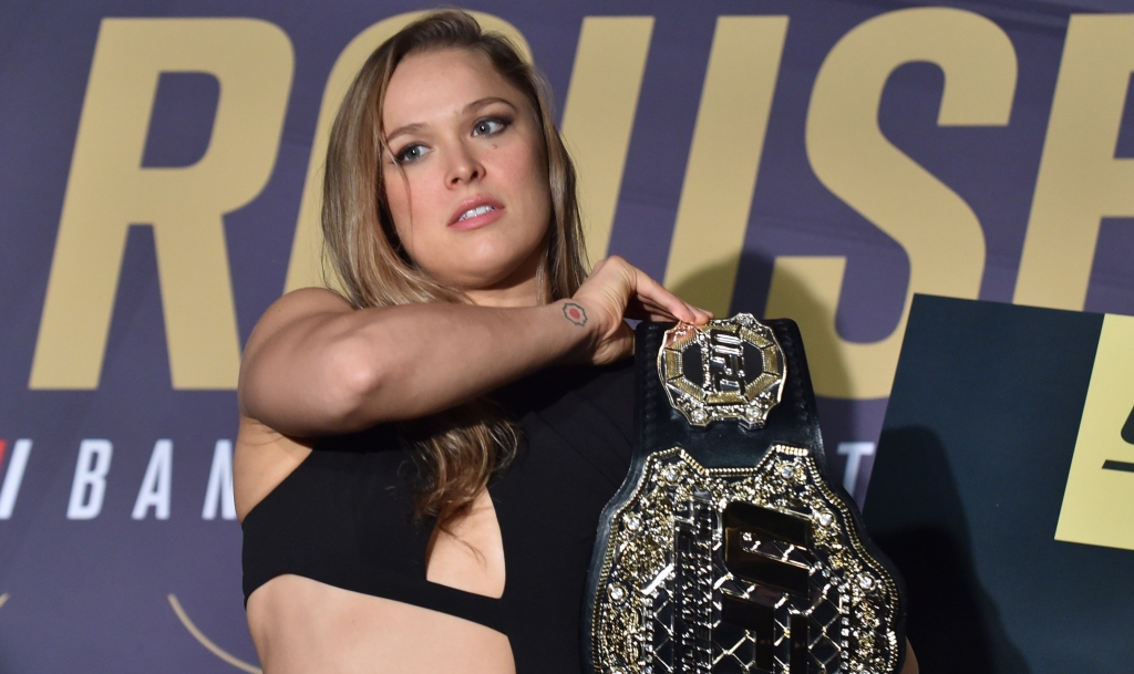 Over 55,000 are expected to attend the UFC fight between Rousey and compatriot Holly Holm in Melbourne on November 15. RESTRICT