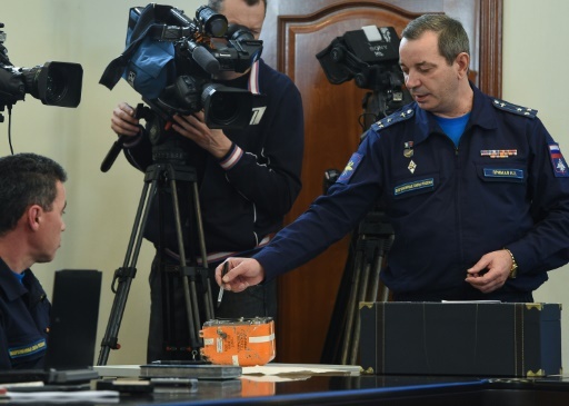 Russia says downed warplane s damaged black box not yet readable