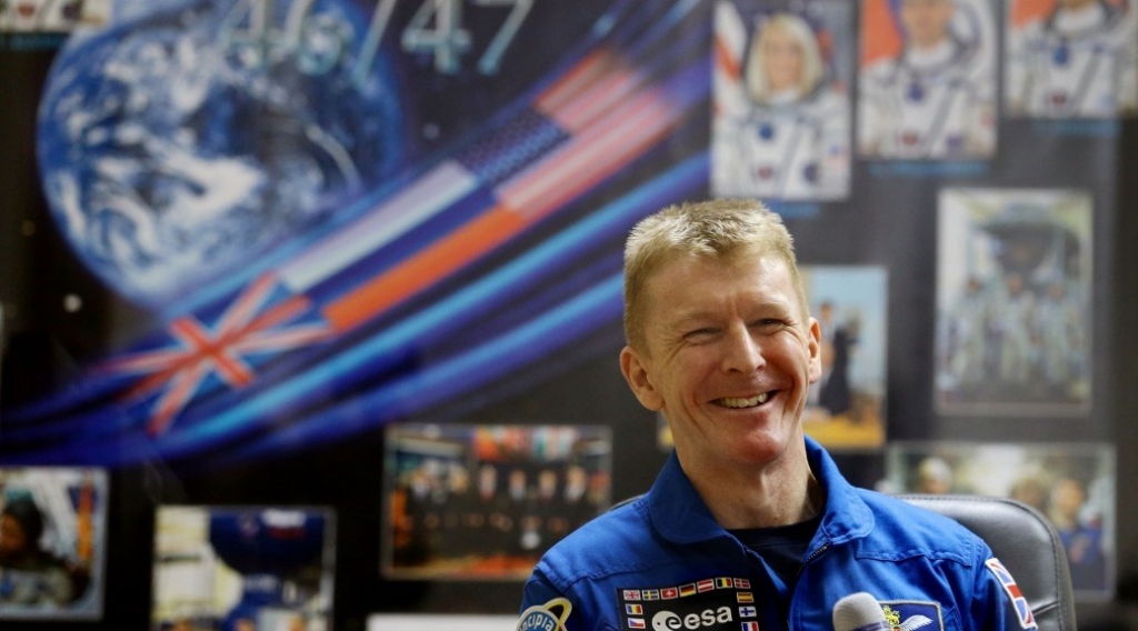 Tim Peake Pilot background helped with astronaut training