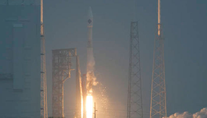 Orbital ATK's Cygnus spaceship blasts off to space station on resupply mission