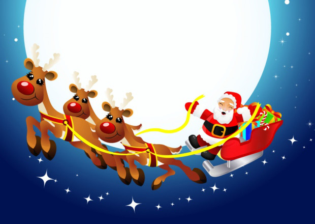 Ho! Ho! Ho! Santa's on his way