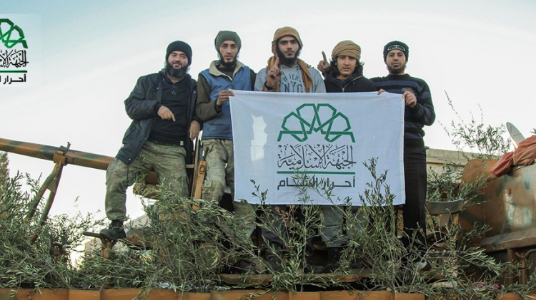 Ahrar al Sham fighters in Syria