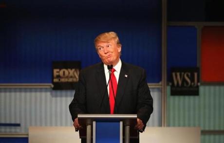 Donald Trump participated in the Nov. 10 Republican debate sponsored by Fox Business and the Wall Street Journal